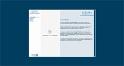 Desktop Screenshot of abmcm.es