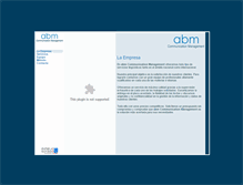 Tablet Screenshot of abmcm.es